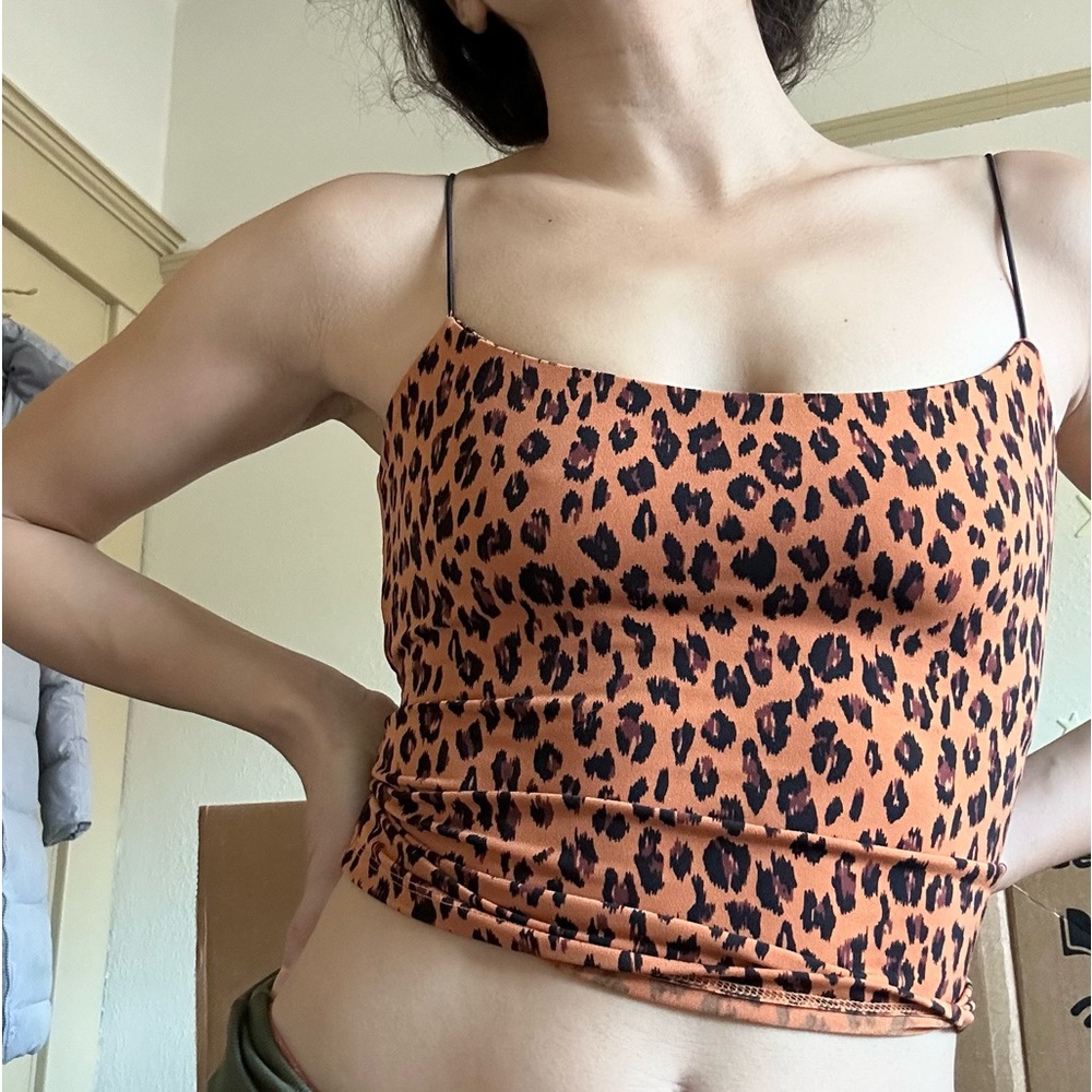 Nordstrom Leopard Cami